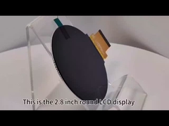 2.8 cali wyświetlacz TFT 480x480 TFT okrągły wyświetlacz 40 pinów Interfejs RGB