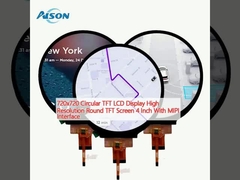 720x720 Okrągły wyświetlacz TFT LCD wysokiej rozdzielczości Okrągły ekran TFT 4 cali z interfejsem MIPI