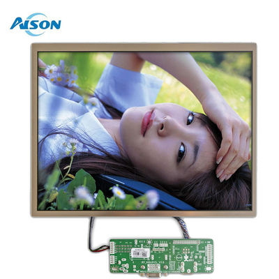 12.1 cali wyświetlacz 900:1 1024x768 wyświetlacz 650 Cd/M2 Interfejs LVDS