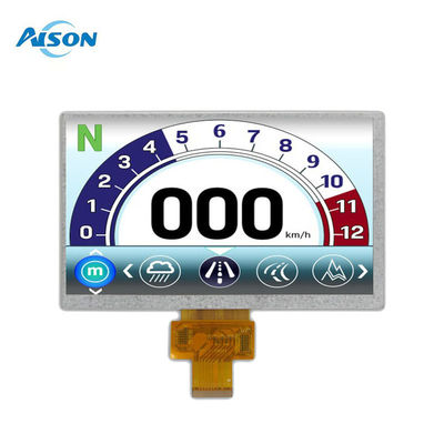 -40 do 95 stopni 7 cali Custom LCD Display Module 40pin LVDS Interface 500cd/m2