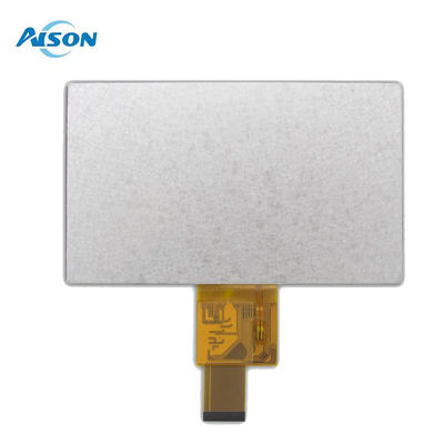 7 cali 40 pinów 800x480 TFT LCD Display Panel 400 Cd/M2 Interfejs RGB