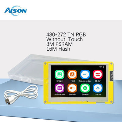 ESP32 Bluetooth Display Module 4,3-calowy Smart Touch Display, ekran 480x272