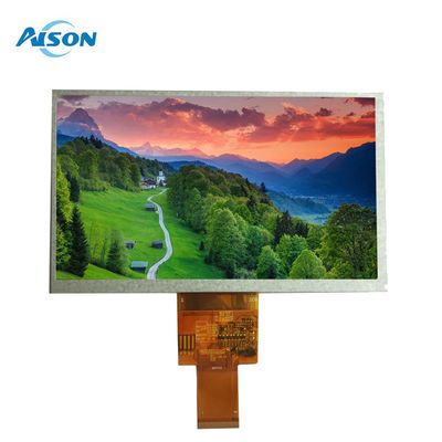 7-calowy panel TFT 450 cd/m2 40 Pin Panel 800x480 z 24 bitami Interfejs RGB 40Pin