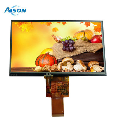 7" wyświetlacz RTP TFT 800X480 rozdzielczość RGB Interfejs 40 pin dla zastosowań przemysłowych