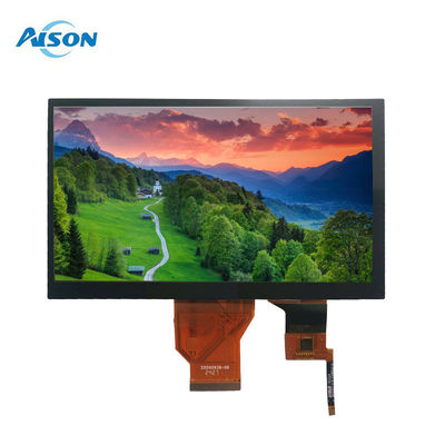 7 cali 800x480 TFT LCD Module 50 Pin LCD Display RGB 24 Bit Do zastosowań przemysłowych