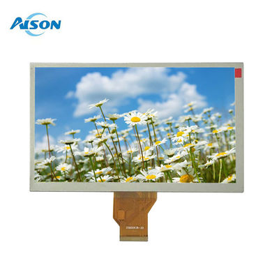 8 cali 800x480 Moduł LCD czytelny w świetle słonecznym Wyświetlacz 1000 cd/m2 RGB 24 bit Interfejs