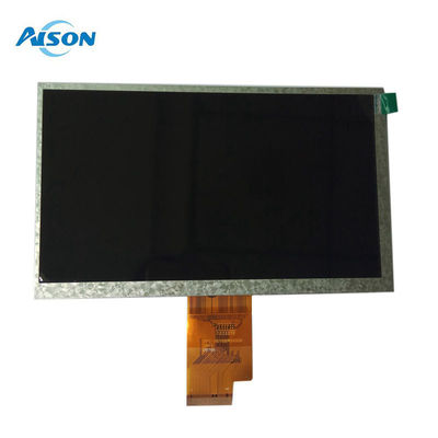 7 cali 1024x600 IPS Kolorowy wyświetlacz TFT Transmisywny wyświetlacz LCD 450cd/M2 Z interfejsem LVDS