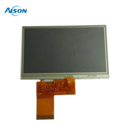4.3 cali TFT Resistive Touch Screen 350 cd/m2 Kolorowy ekran TFT 480X272 Z interfejsem RGB