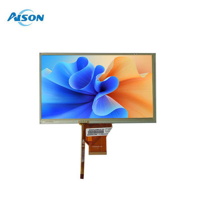 7 cali 800X480 Panel dotykowy oporowy 50 pinów RGB 24 bitów 7 cali wyświetlacz RTP