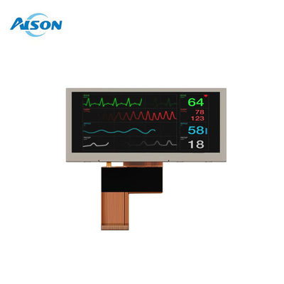 3.9 cali wyświetlacz LCD typu pręta 480x128 wyświetlacz LCD medyczny Interfejs SPI/MCU