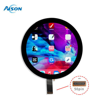 5.0" 1080x1080 Okrągły wyświetlacz TFT Interfejs MIPI 350 nits
