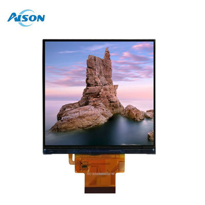 4-calowy kwadratowy wyświetlacz TFT LCD 480x480 Kwadratowy wyświetlacz dotykowy TFT 300 cd/m2 3SPI+RGB Interfejs