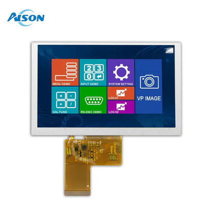 5' 800x480 TFT Moduł ekranu LCD 5 cali IPS LVDS TFT Display 500 Cd/M2